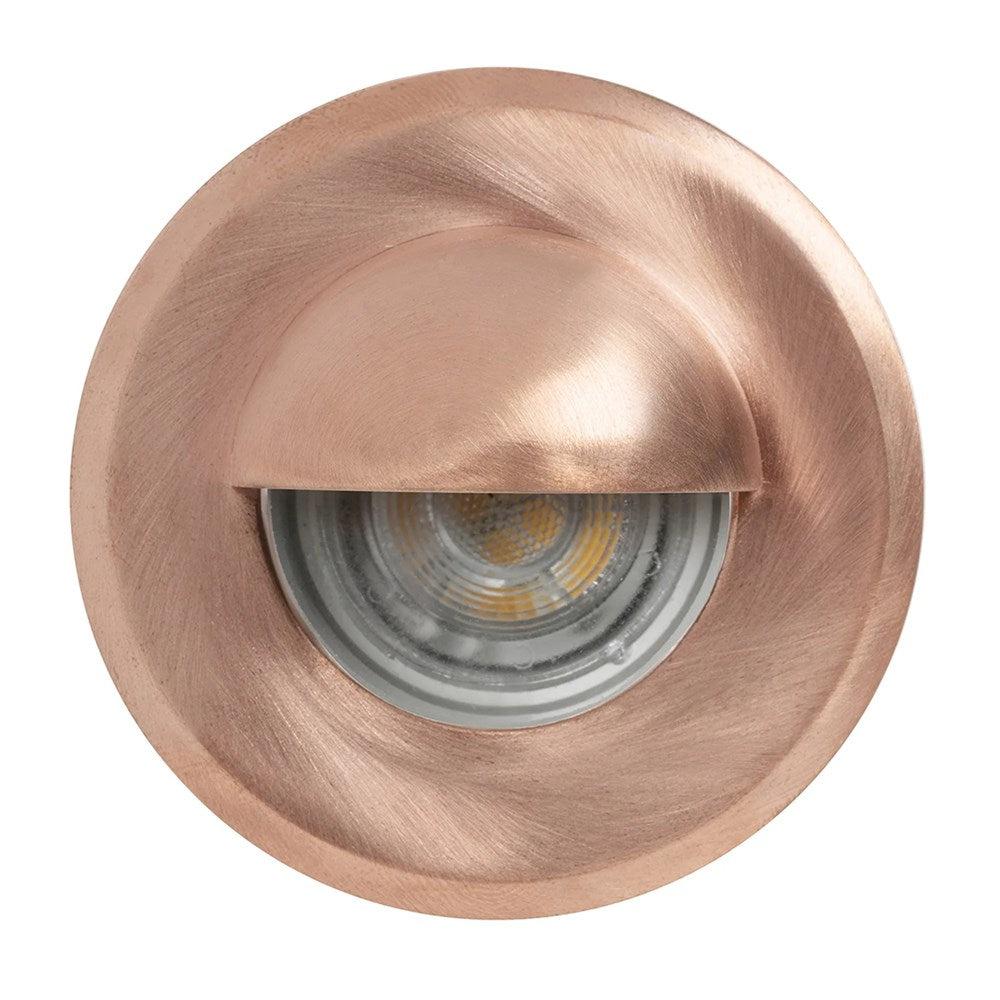 Lokk Outdoor LED Wall Light with Eyelid Antique Brass, Black, Brass, Copper, Stainless Steel Havit Lighting HV2899NW