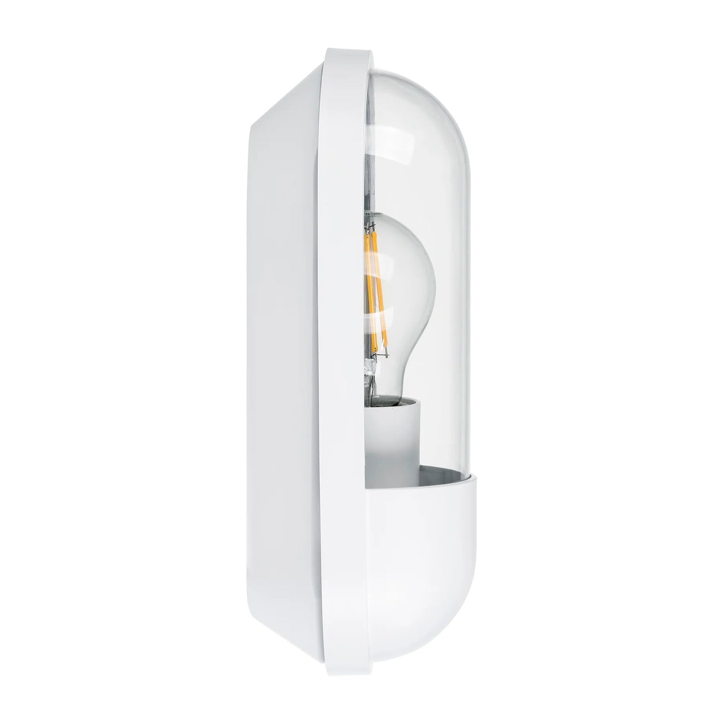 Lume Outdoor LED Wall Light in Black, Brass or White Havit Lighting - HV3512W - Mases LightingHavit Lighting
