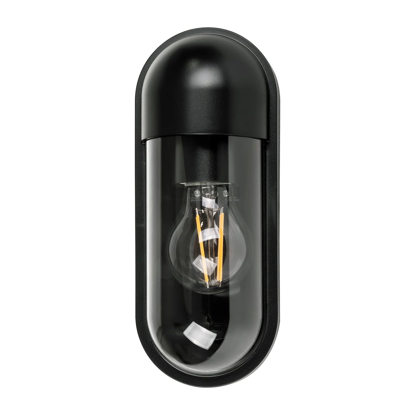 Lume Outdoor LED Wall Light in Black, Brass or White Havit Lighting - HV3512W - Mases LightingHavit Lighting