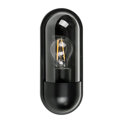 Lume Outdoor LED Wall Light in Black, Brass or White Havit Lighting - HV3512W - Mases LightingHavit Lighting