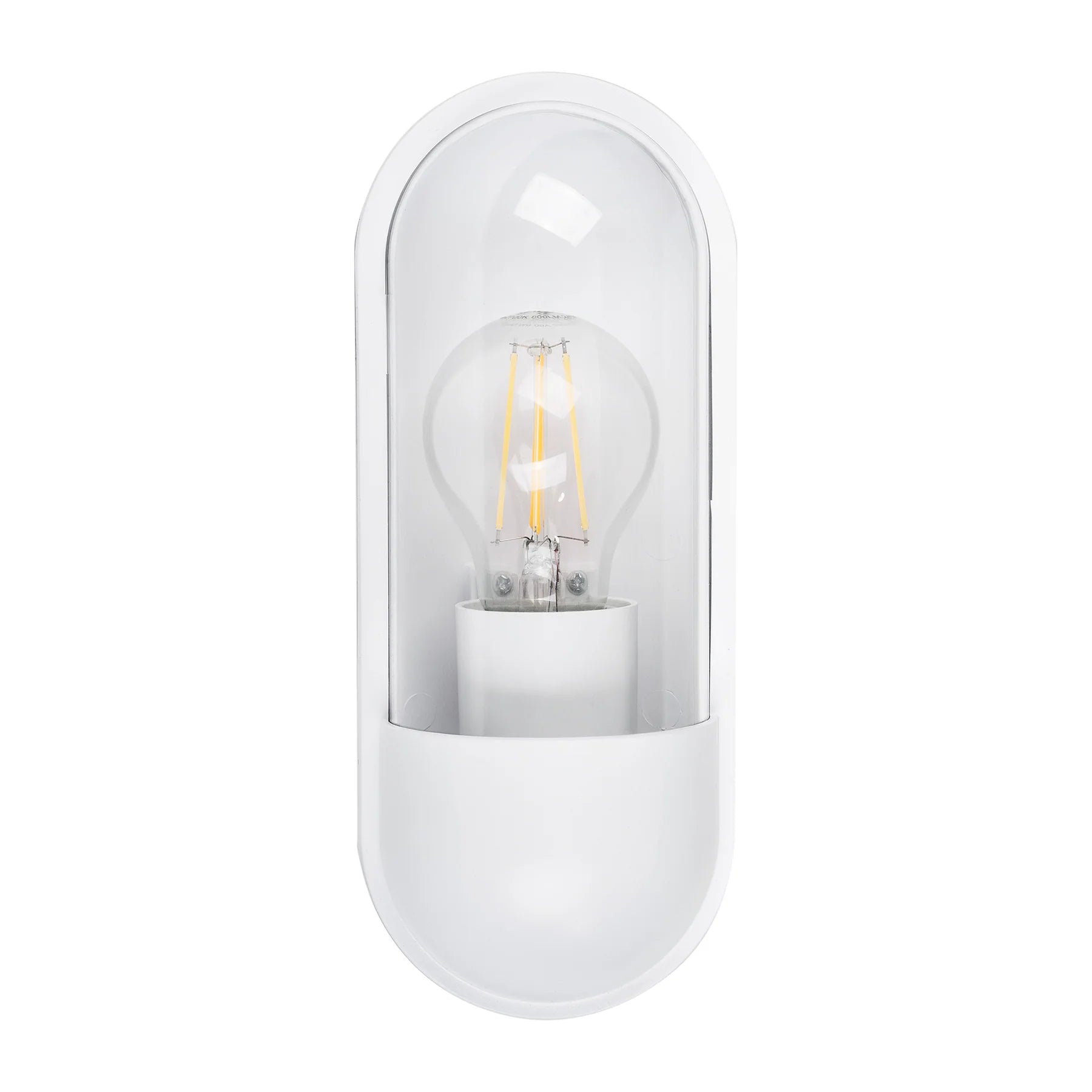 Lume Outdoor LED Wall Light in Black, Brass or White Havit Lighting - HV3512W - Mases LightingHavit Lighting