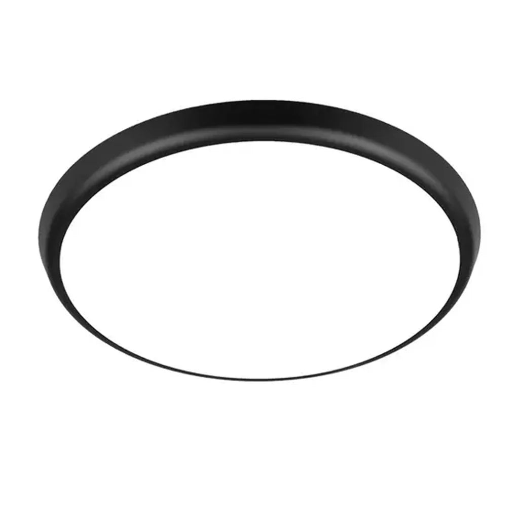 Luna ST18 LED Oyster Light CCT 18w Black, White - Mases LightingTrend Lighting