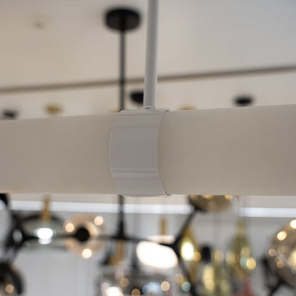 MADISON Spanish Marble Linear LED Pendant - Black, White, Brass and Antique Brass - Mases LightingLighting Creations
