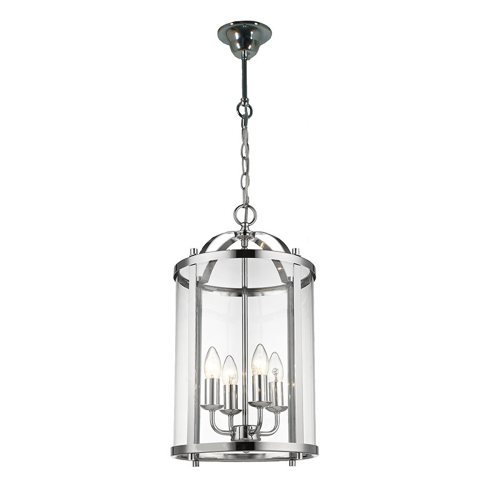 MANOR 3 or 4 Light Chrome or Bronze Pendant Light - Mases LightingLode Lighting