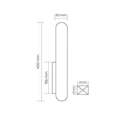 Marbelle Wall Light Series | Lighting Creations - Mases LightingLighting Creations