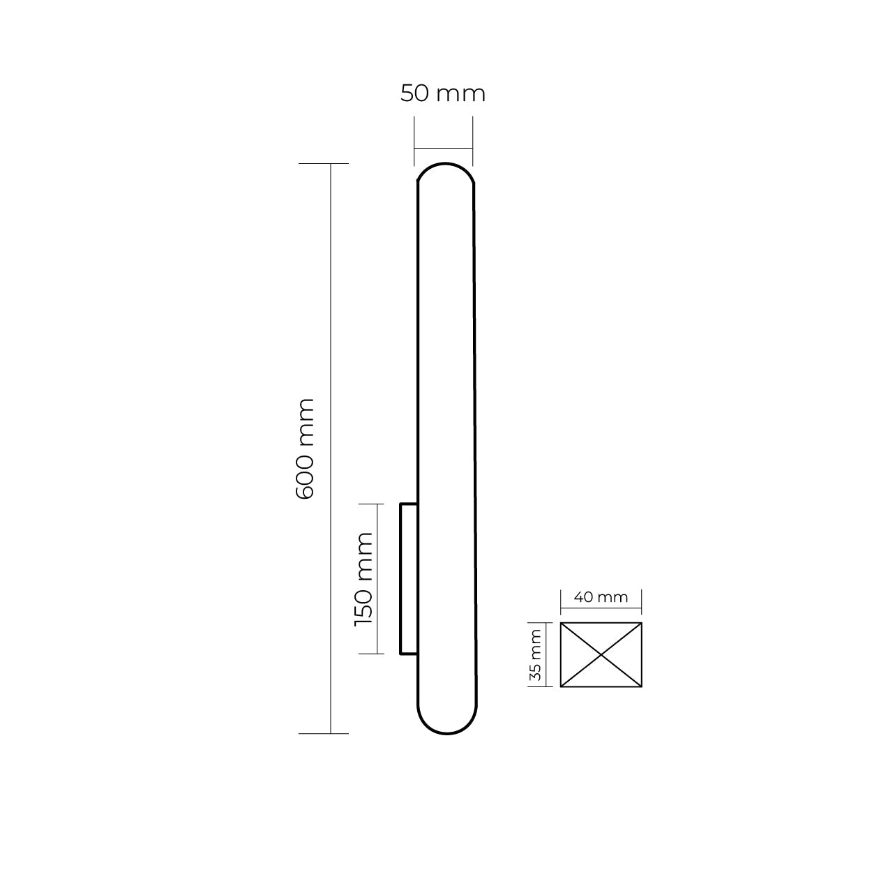 Marbelle Wall Light Series | Lighting Creations - Mases LightingLighting Creations