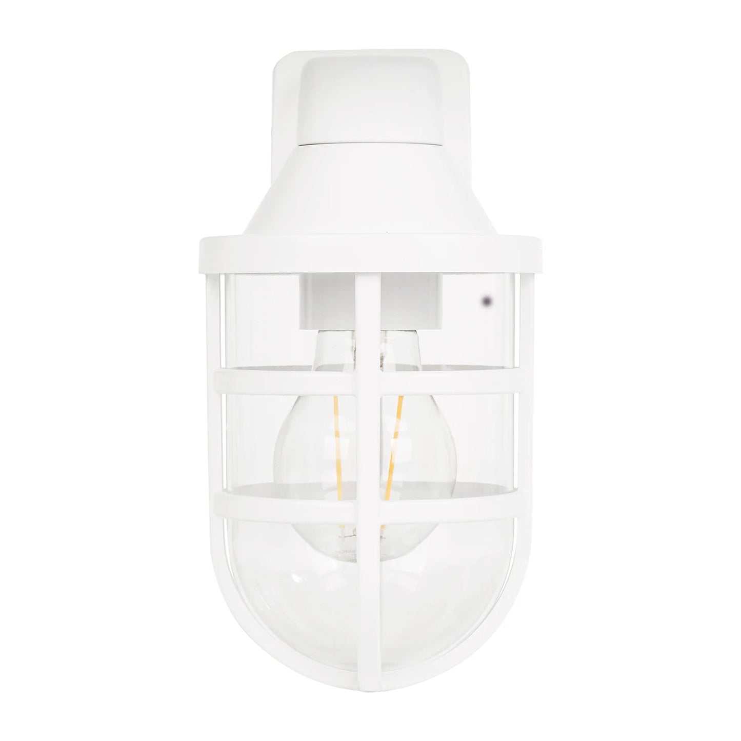 Marina Outdoor LED Wall Light in Black, Brass or White Havit Lighting - HV3511W - Mases LightingHavit Lighting