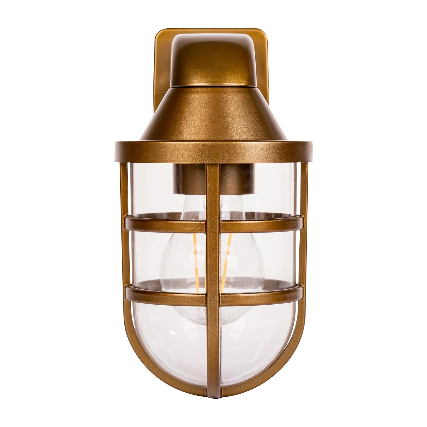 Marina Outdoor LED Wall Light in Black, Brass or White Havit Lighting - HV3511W - Mases LightingHavit Lighting