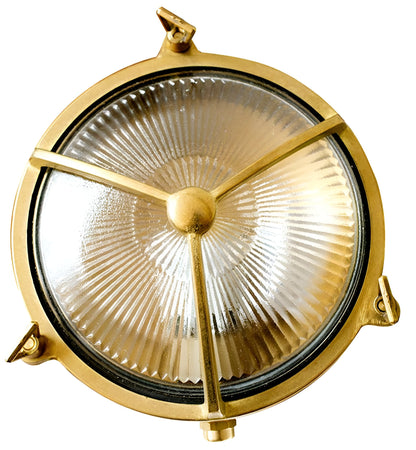 Maritime Exterior Solid Brass Wall Light - IP56 - Mases LightingLode Lighting