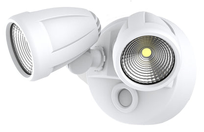 Martec Bandit single or double head security light, polycarbonate head