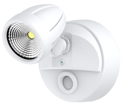 Martec Bandit PIR security light, 180° detection up to 16m, tri-colour