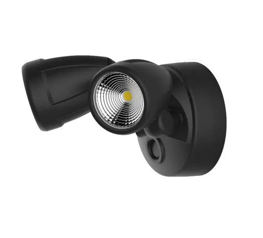 Martec Bandit LED security light, adjustable heads, IP54 exterior — Martec