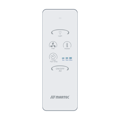 Martec Bathroom Heater Remote Control Kit - MBHREM / MBHRKIT - Mases LightingMartec