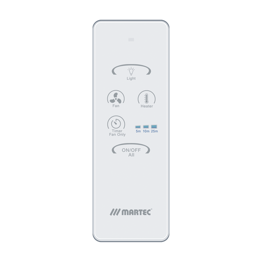 Martec Bathroom Heater Remote Control Kit - MBHREM / MBHRKIT - Mases LightingMartec