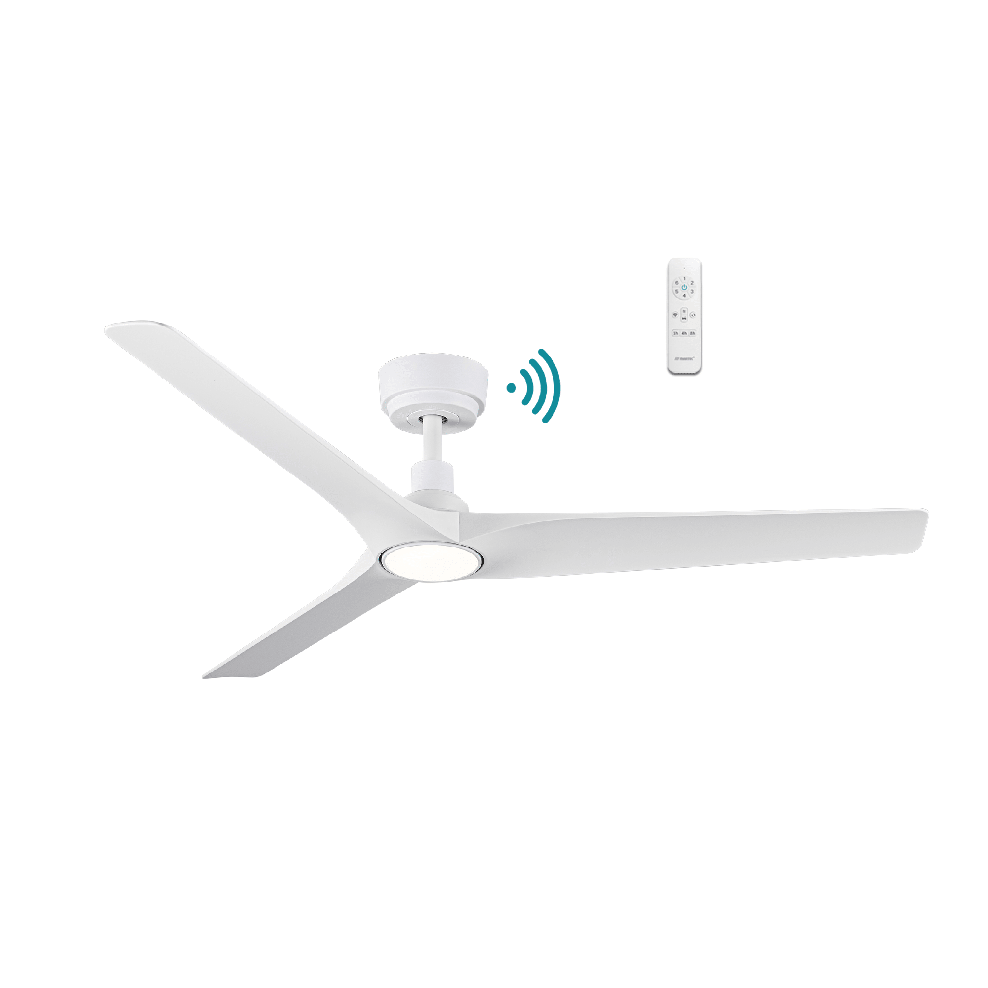 Martec Cordoba DC 52″ Smart Ceiling Fan With WIFI Remote Control + LED light | Martec Lighting - Mases LightingMartec