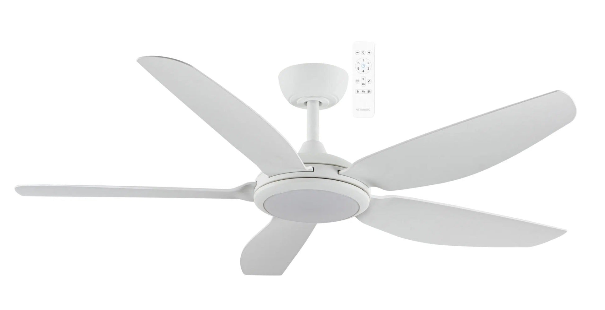 Martec Esprit DC 52″ Smart Ceiling Fan With WIFI Remote Control + LED light - Mases LightingMartec