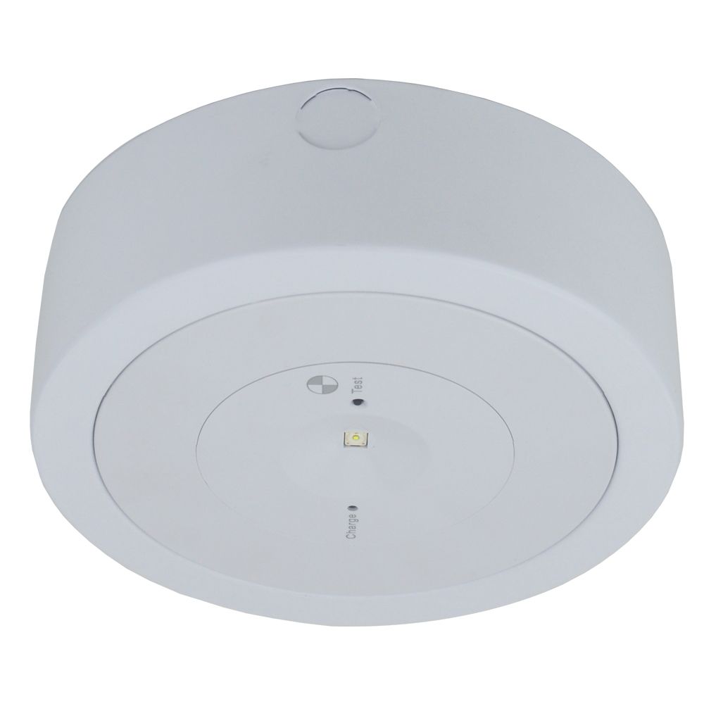 Martec Slimfire 3W emergency light, recessed, D40, AS/NZS 2293
