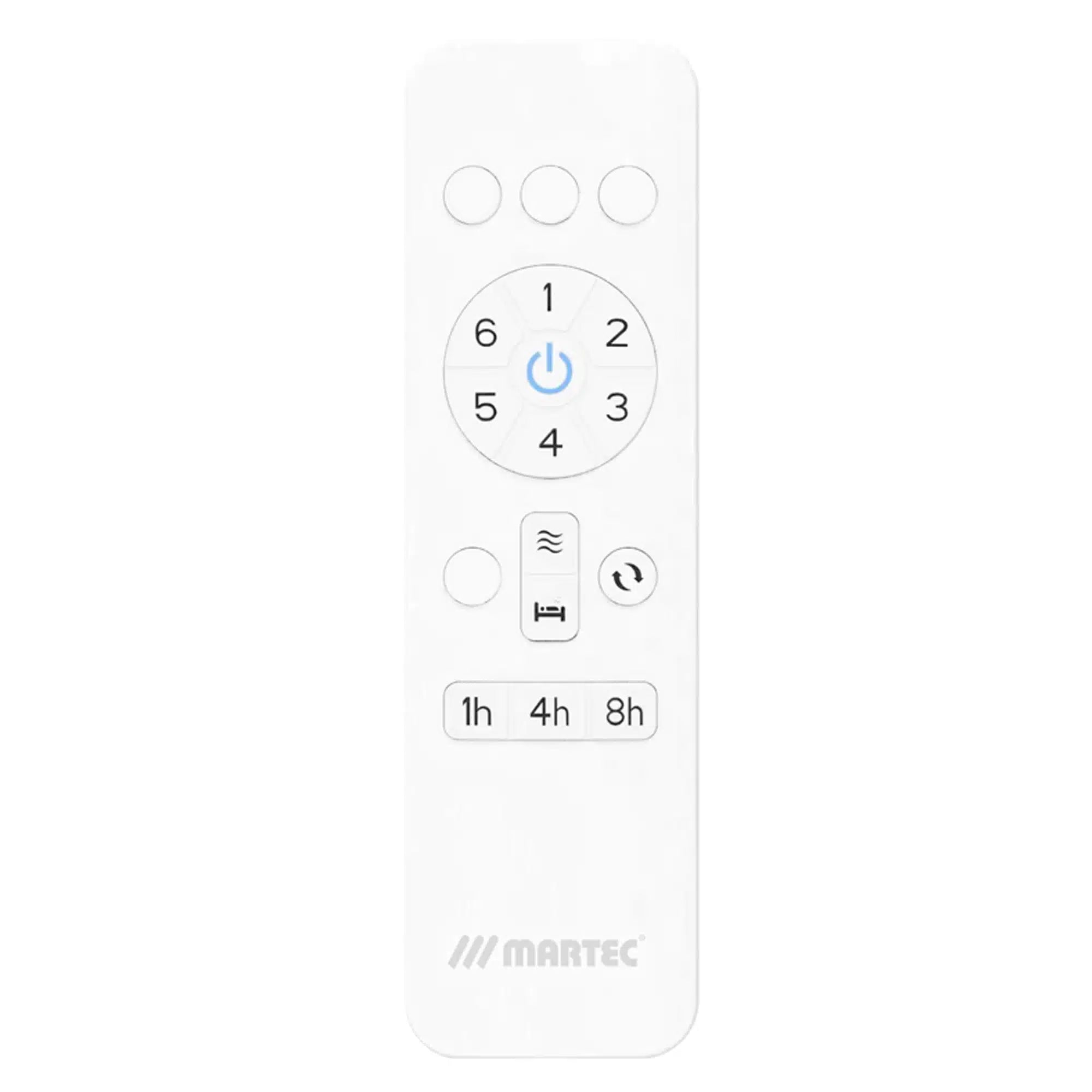 Martec Metro DC 52″ Smart Ceiling Fan With WIFI Remote Control in White, Black or White Oak