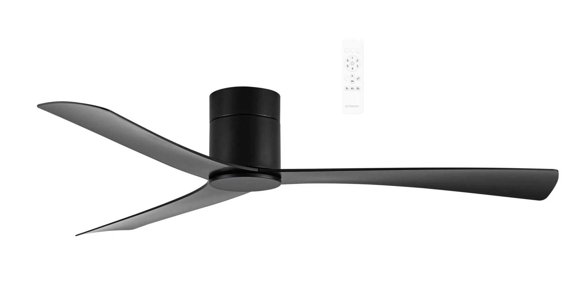 Martec Metro DC 52″ Smart Ceiling Fan With WIFI Remote Control in White, Black or White Oak