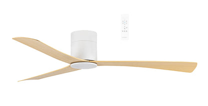 Martec Metro DC 52″ Smart Ceiling Fan With WIFI Remote Control in White, Black or White Oak - Mases LightingMartec