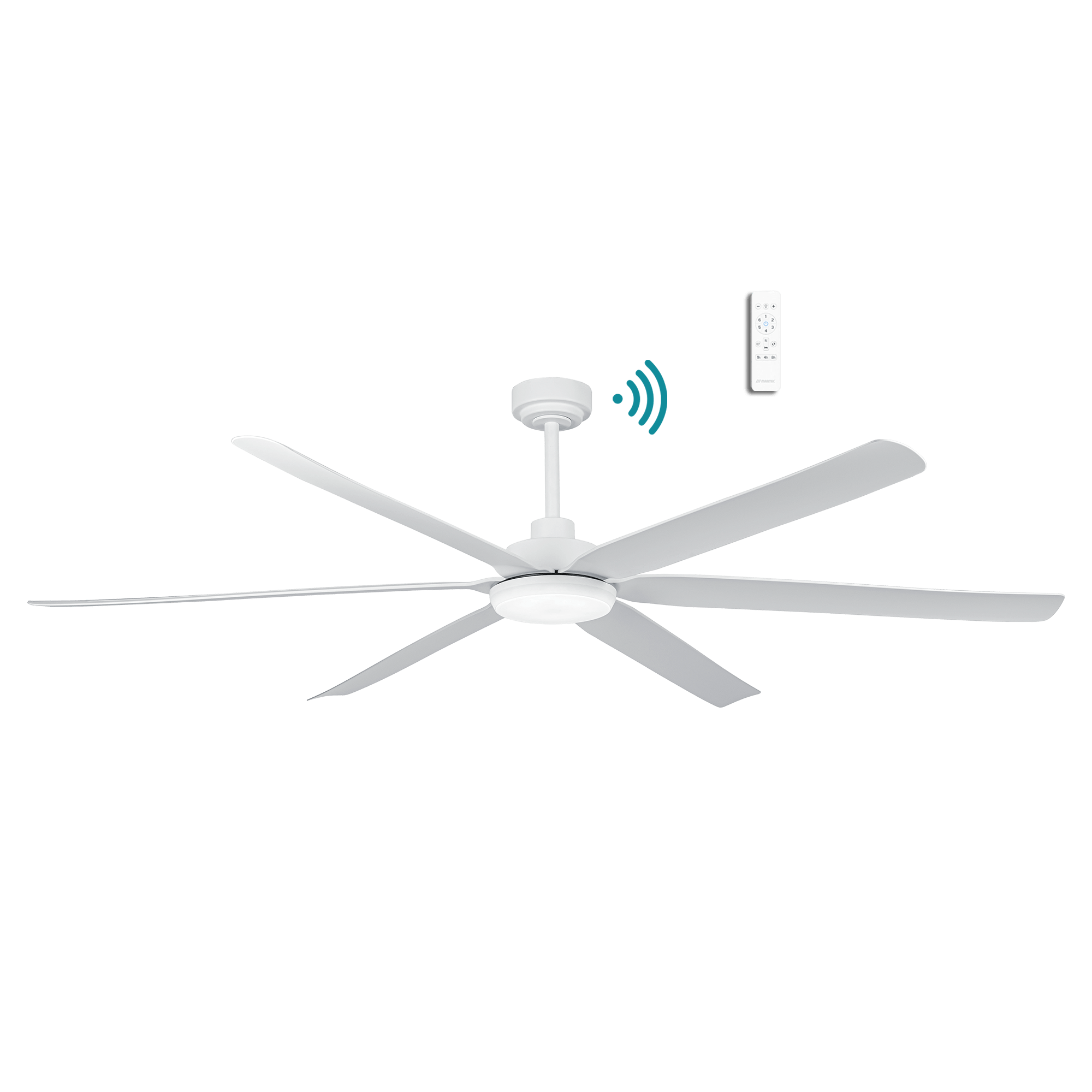 Martec Osprey DC 80″ Smart Ceiling Fan With WIFI Remote Control + LED Light - Mases LightingMartec
