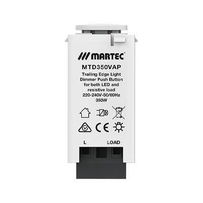 Martec Push Button LED Light Dimmer Trailing Edge - Mases LightingMartec