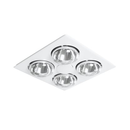 Martec Striker 4 - 3 in 1 Bathroom Heater and Exhaust Fan with Tricolour LED Light - Mases LightingMartec