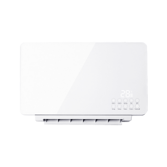 Martec Thermo 2200W PTC Bathroom Wall Heater with Towel Rail – Matt White - Mases LightingMartec