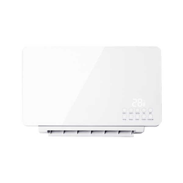 Martec Thermo 2200W PTC Bathroom Wall Heater with Towel Rail – Matt White - Mases LightingMartec