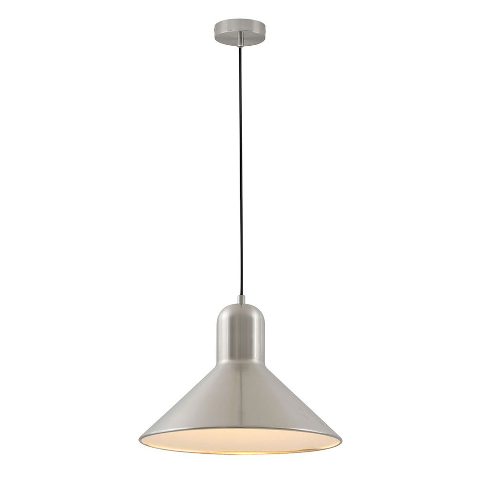 Matteo 1 Light Pendant Nickel - MATTEO PE33-NK