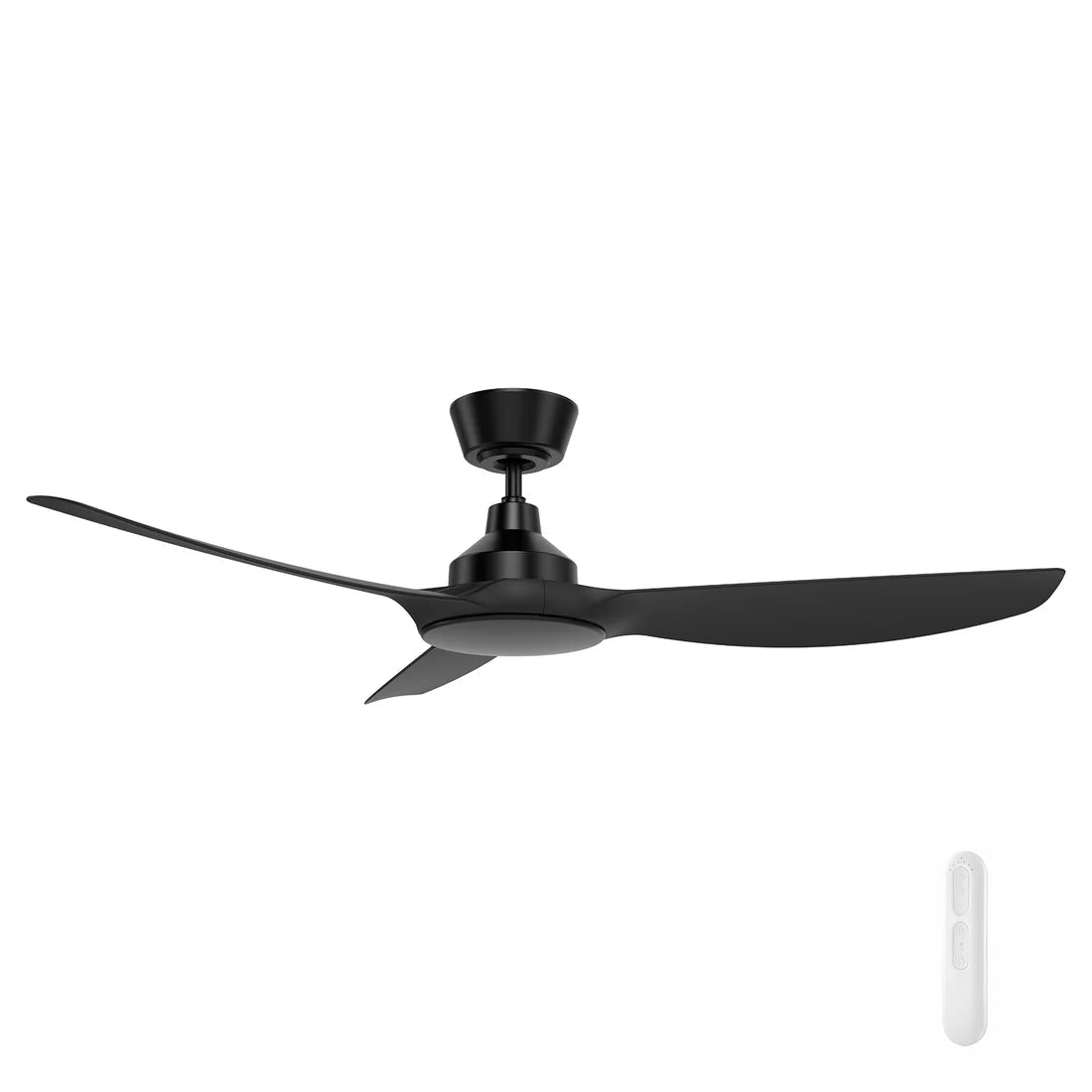 Mercator Jota DC Ceiling Fan 52" White, Black or Dark Timber FC2110133 - Mases LightingMercator