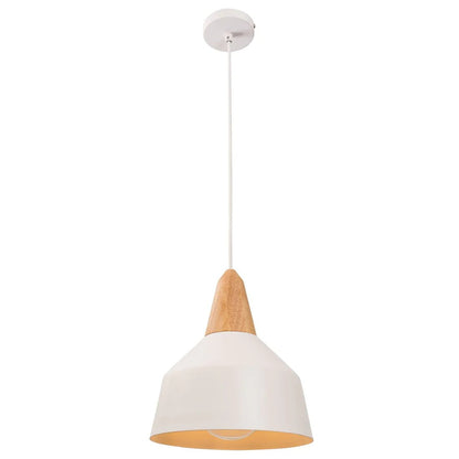 Mercator Noel 1Lt Small Light Pendant - Black/White - Mases LightingMercator