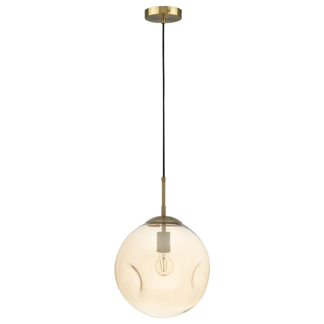 Mercator Paddington 1Lt Large Pendant Light MPLS030L - AMB - Mases LightingMercator