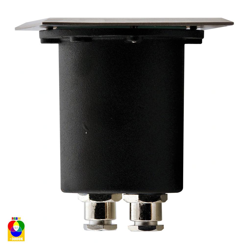 Metro LED inground Light Square 316 Stainless Steel RGBW Havit Lighting - HV1701RGBW - Mases LightingHavit Lighting