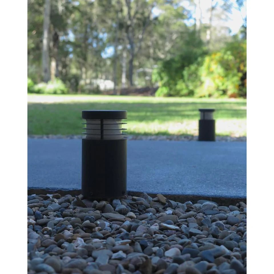 Mini LED Bollard Light TRI Colour 5w/9w in Black or 316 Stainless Steel Havit Lighting - HV1605T