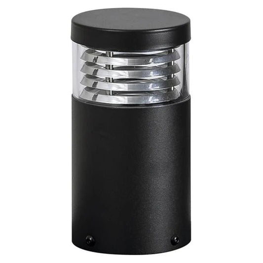 Mini Louvred LED Bollard Light TRI Colour in Black or 316 Stainless Steel Havit Lighting - HV1615T - Mases LightingHavit Lighting