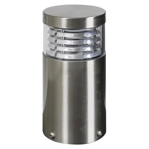 Mini Louvred LED Bollard Light TRI Colour in Black or 316 Stainless Steel Havit Lighting - HV1615T