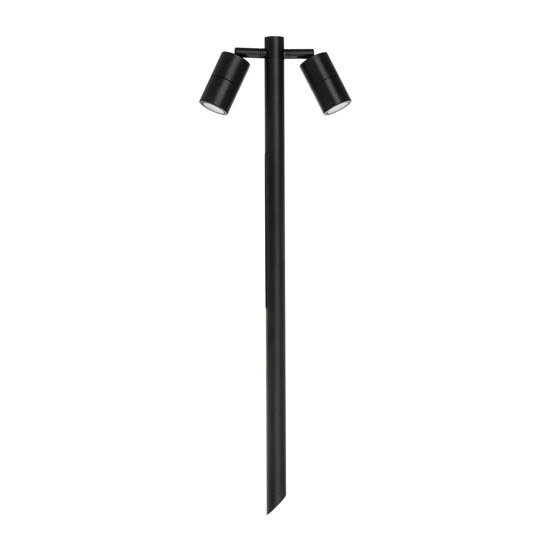 Mini Tivah Double Adjustable LED Bollard Spike Light MR11 Black Havit Lighting - HV1425MR11NW - Mases LightingHavit Lighting