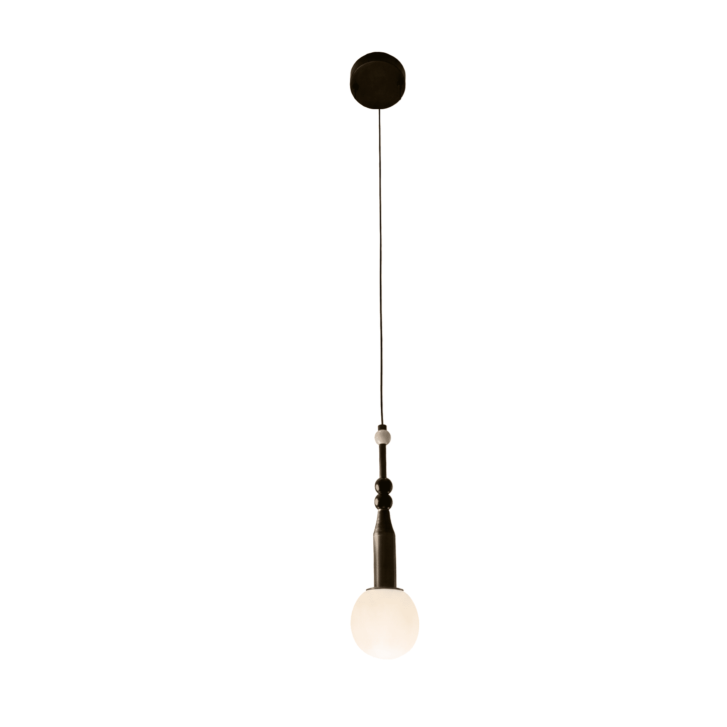 Moreno Pendant Light Single or Two Lights – Matte Bronze | Lighting Creations - Mases LightingLighting Creations