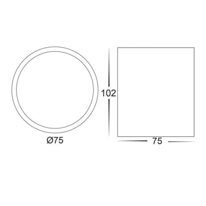 Nella LED Downlight 7w Black, White CCT HV5812T - BLK, HV5812T - WHT Havit Lighting - Mases LightingHavit Lighting