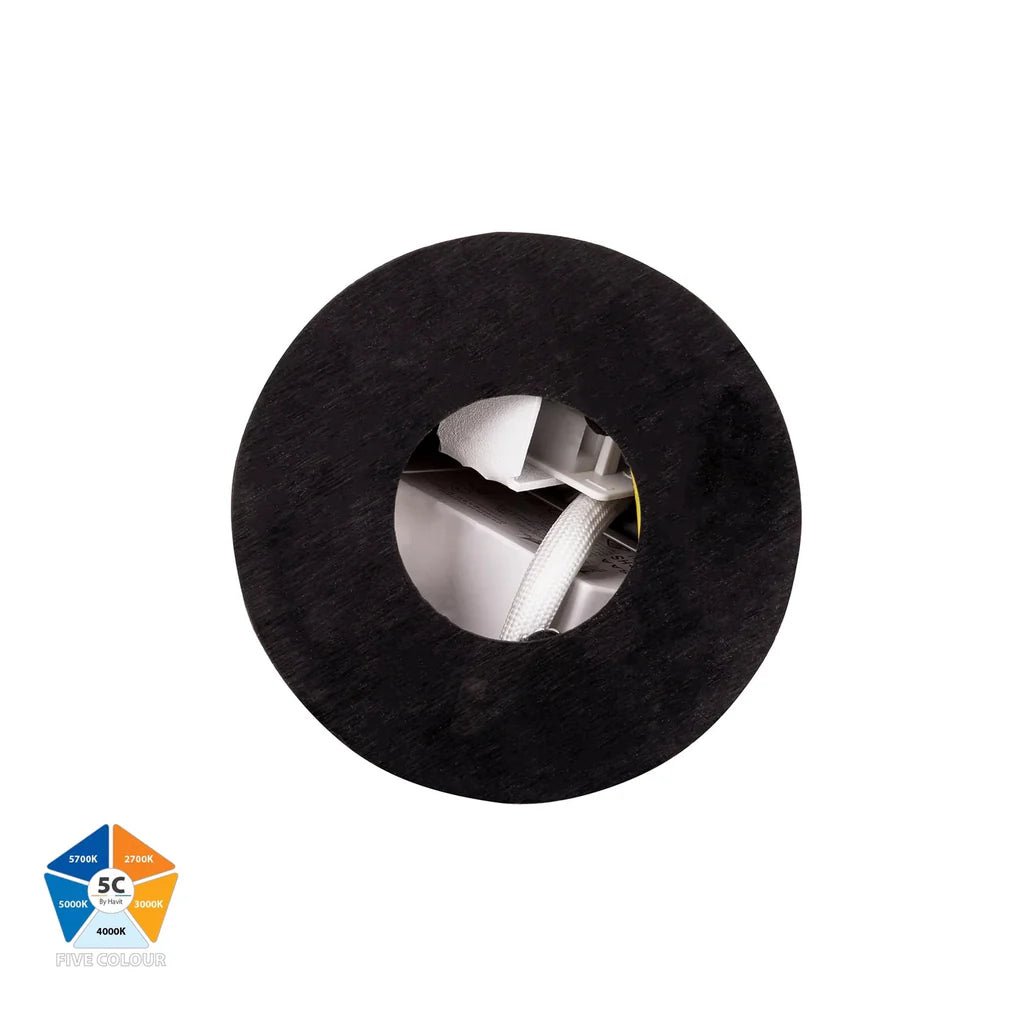 Nella LED Downlight 7w Black, White CCT HV5841S-EXT Havit Lighting