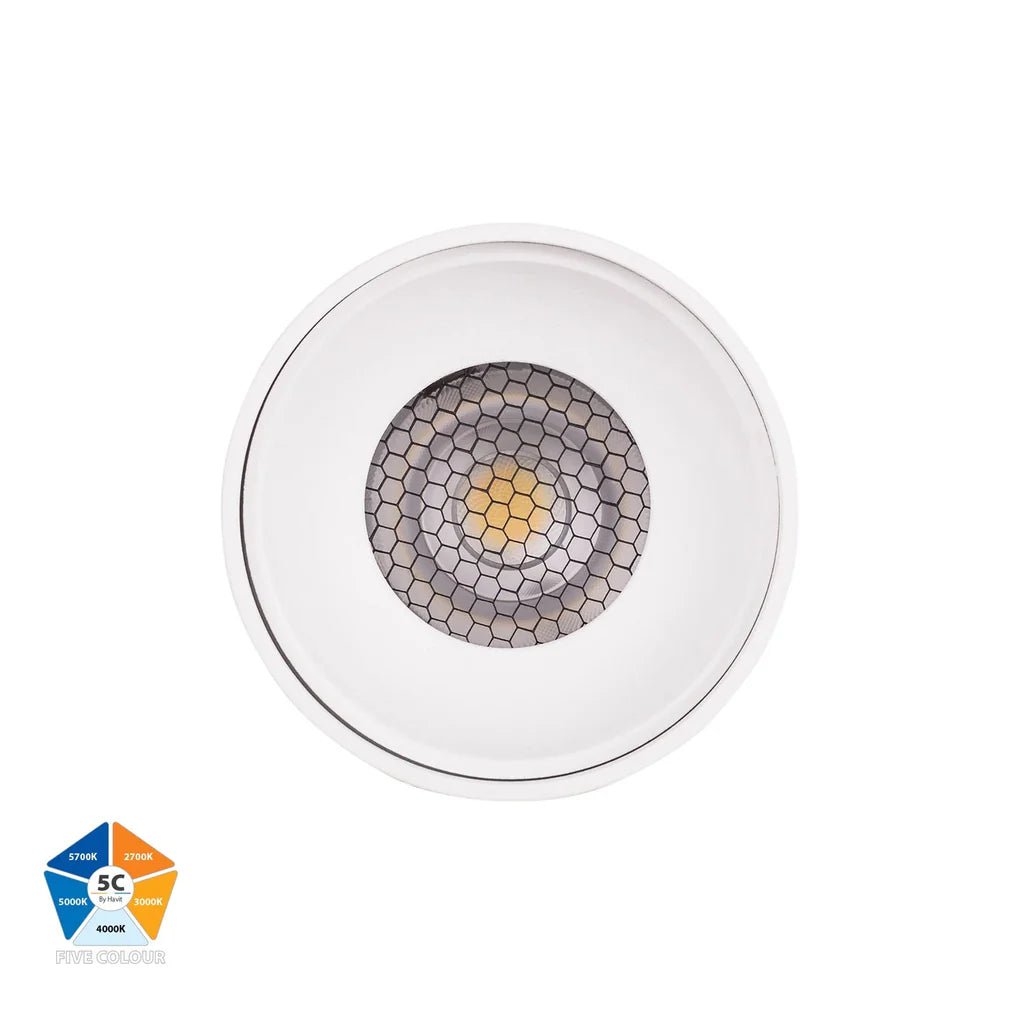 Nella LED Downlight 7w Black, White CCT HV5841S-EXT Havit Lighting