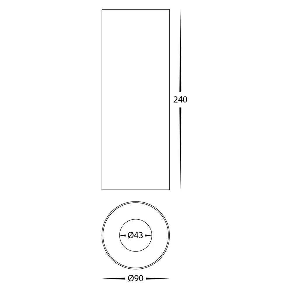 Nella Surface Mounted LED Downlight 12w Black, White CCT HV5842S-BLK-EXT, HV5842S-WHT-EXT Havit Lighting