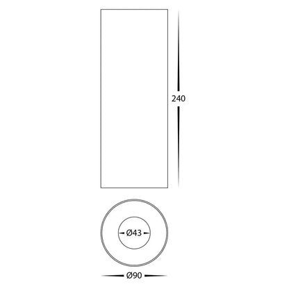 Nella Surface Mounted LED Downlight 12w Black, White CCT HV5842S - BLK - EXT, HV5842S - WHT - EXT Havit Lighting - Mases LightingHavit Lighting