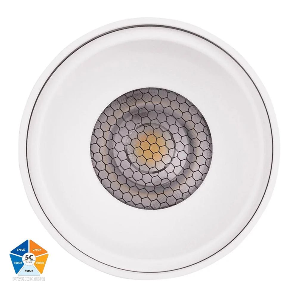 Nella Surface Mounted LED Downlight 12w Black, White CCT HV5842S - BLK, HV5842S - WHT Havit Lighting - Mases LightingHavit Lighting