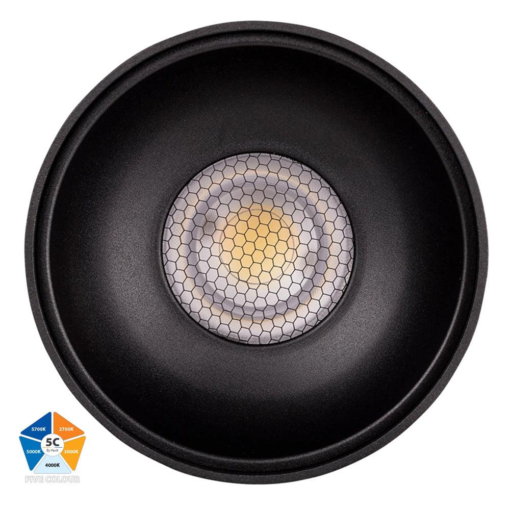 Nella Surface Mounted LED Downlight 18w Black, White CCT HV5843S-BLK, HV5843S-WHT Havit Lighting