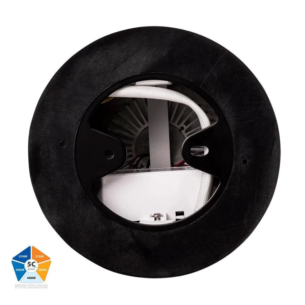 Nella Surface Mounted LED Downlight 24w Black, White CCT HV5844S - BLK, HV5844S - WHT Havit Lighting - Mases LightingHavit Lighting