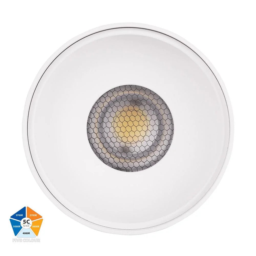 Nella Surface Mounted LED Downlight 24w Black, White CCT HV5844S-BLK, HV5844S-WHT Havit Lighting