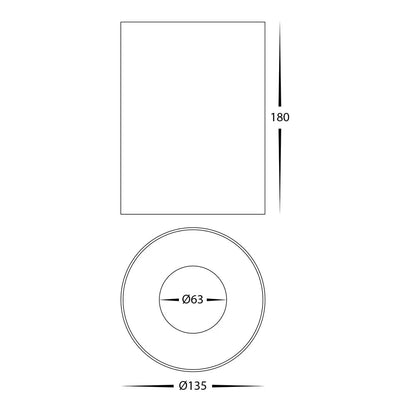 Nella Surface Mounted LED Downlight 24w Black, White CCT HV5844S - BLK, HV5844S - WHT Havit Lighting - Mases LightingHavit Lighting