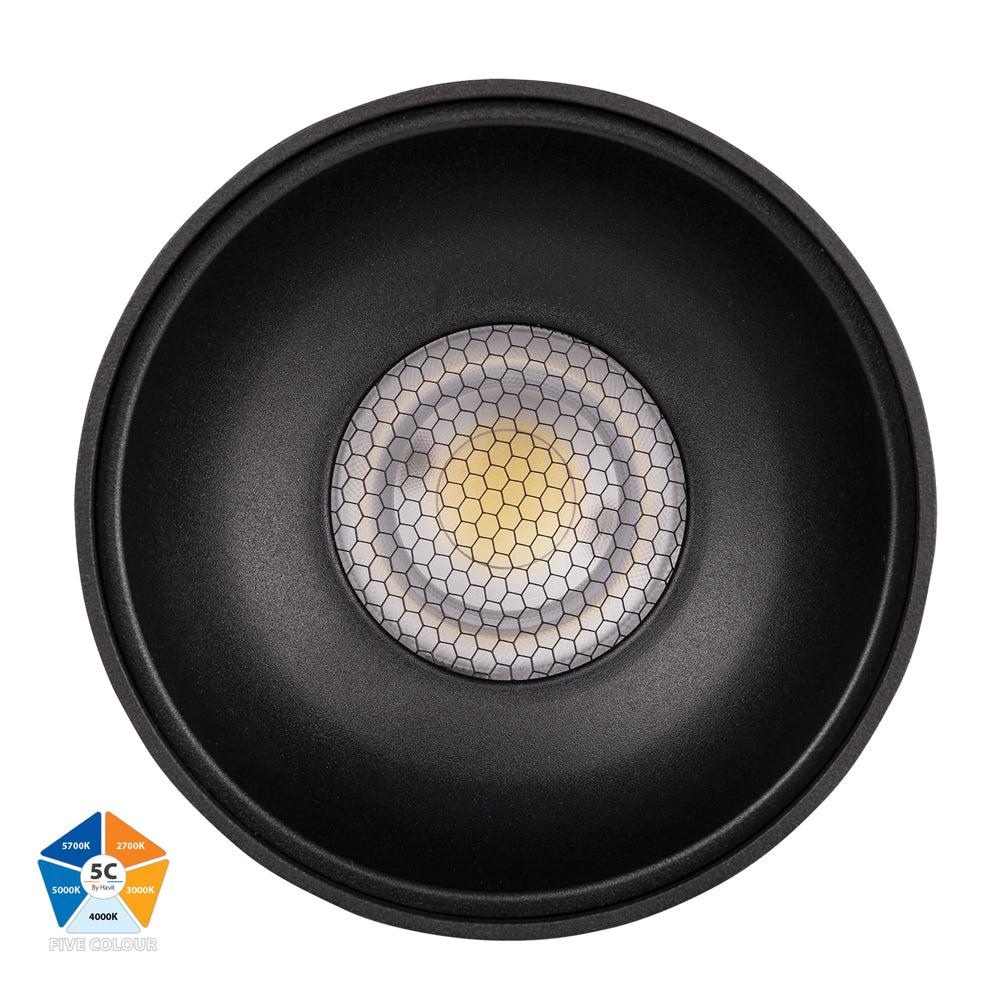 Nella Surface Mounted LED Downlight 24w Black, White CCT HV5844S-BLK, HV5844S-WHT Havit Lighting